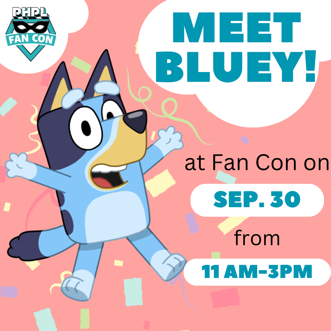 Bluey Meet and Greet Palos Heights Public Library